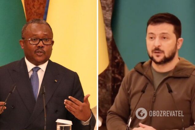 Зеленский подтвердил, что президент Гвинеи-Бисау привез 'сигналы Путина' о переговорах. Видео