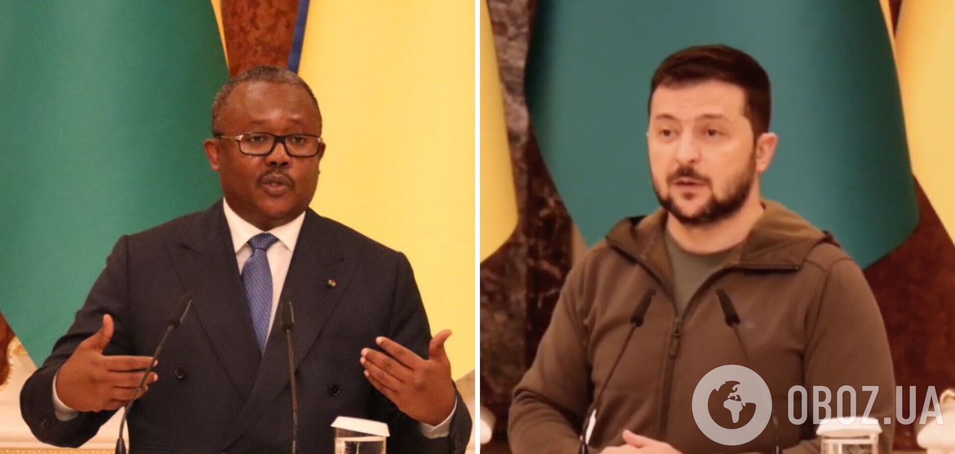 Зеленський підтвердив, що президент Гвінеї-Бісау привіз 'сигнали Путіна' про переговори. Відео  