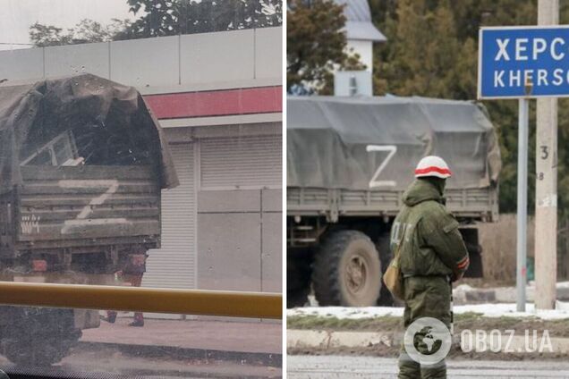 'Первая армия бомжей': оккупанты 'эвакуируют' из Херсона офисные стулья и холодильники. Фото