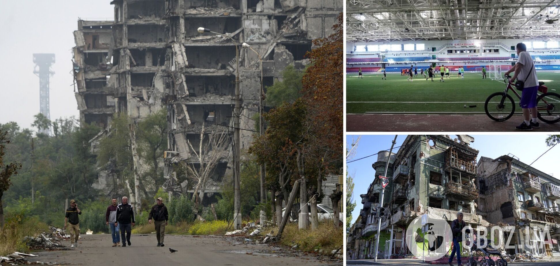 Российские оккупанты в разрушенном Мариуполе решили 'порадовать царька' циничным поступком