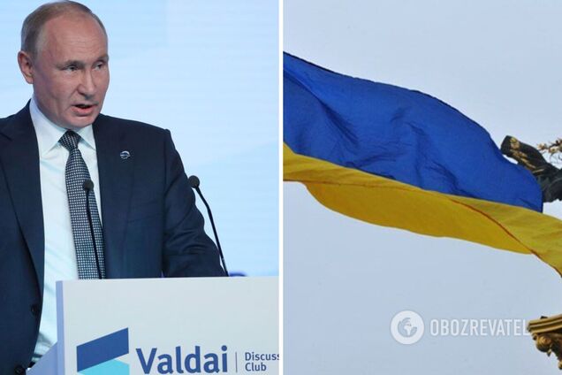 Путін заявив, що РФ могла б бути єдиним гарантом української державності