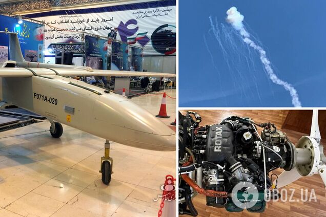 У збитому під Одесою іранському БПЛА Mohajer-6 виявили двигун австрійської компанії. Фото