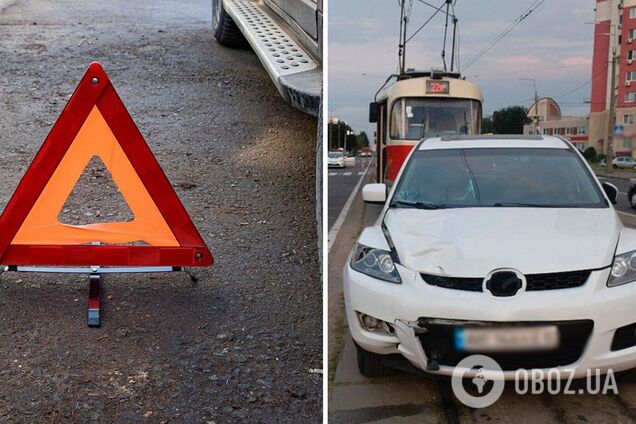 Водитель сбил женщину на пешеходном переходе