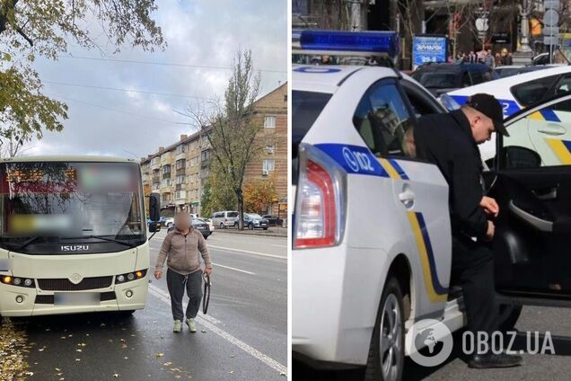 Патрульні також виявили несправності у маршрутки