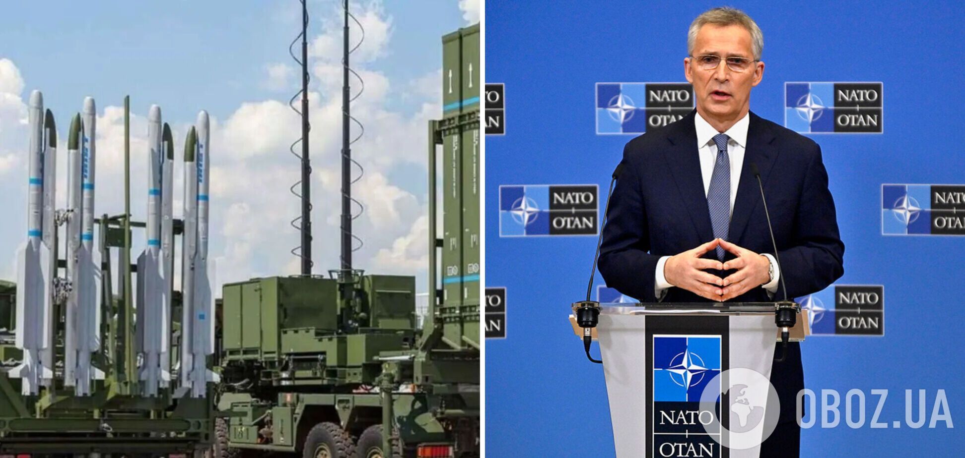 НАТО: немецкие системы ПВО помогут Украине защитить дома, школы и больницы от российских ракет