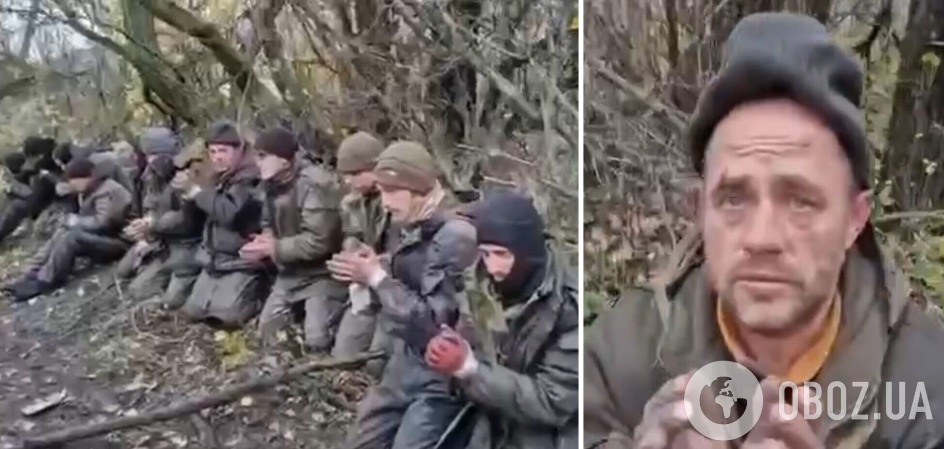 Большинство из Белгородской области РФ: украинские десантники захватили в плен группу оккупантов. Видео