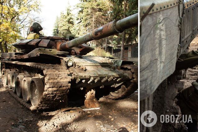 Російський ленд-ліз у дії: українські воїни захопили танк Т-72Б3, який кинули окупанти. Фото трофея