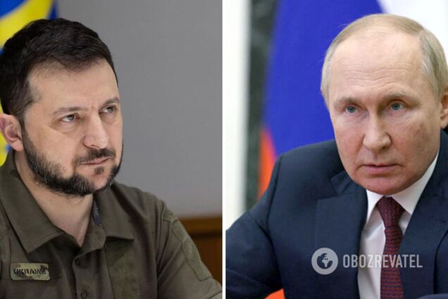 Владимир Зеленский и Владимир Путин