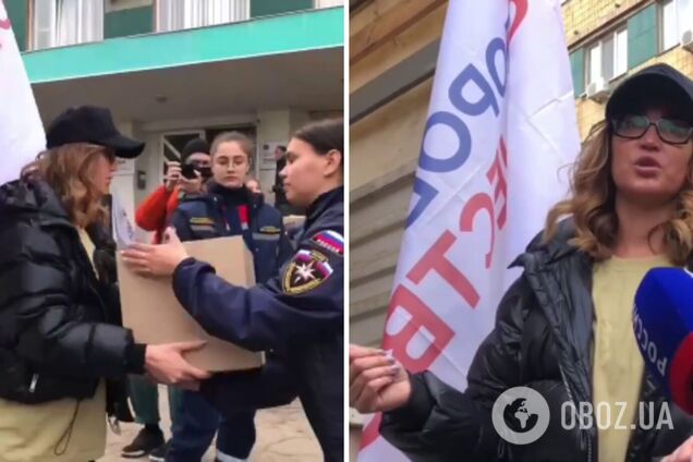 Бузова приехала пиариться в оккупированный Донецк с гуманитаркой. Видео
