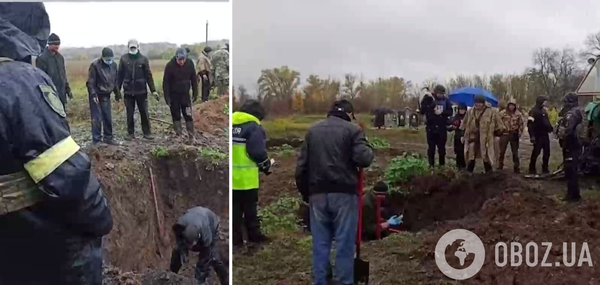 На Борівщині ексгумували тіла 7 українських військових: у братській могилі може бути до 17 вбитих окупантами
