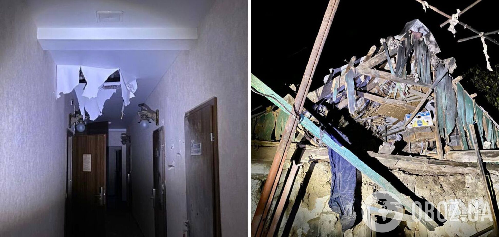 Нікополь знову постраждав від обстрілів: пошкоджено будинки, магазини, готель та енергетичну інфраструктуру. Фото