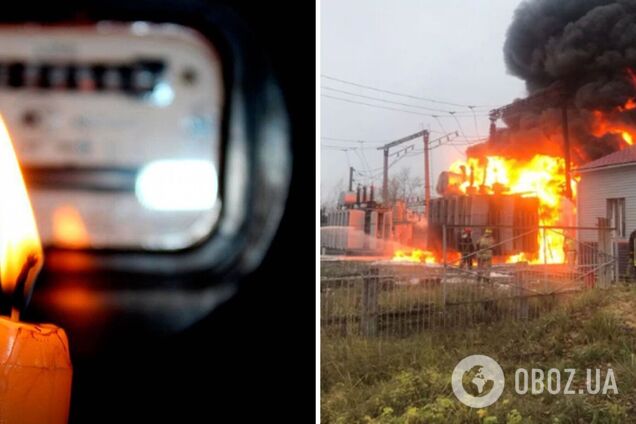 В Нижнем Новгороде более 300 домов остались без света из-за пожара на электроподстанции. Фото и видео