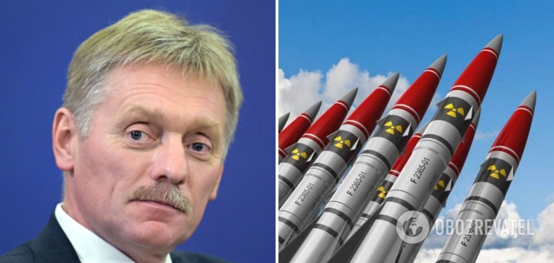 У Кремлі знову заговорили про умови застосування ядерної зброї і назвали санкції 'бумерангом'