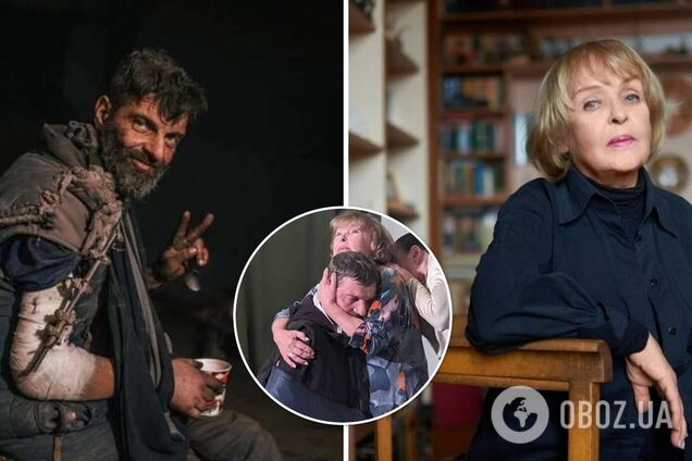 Ада Роговцева розплакалася, обіймаючи звільненого з полону Михайла Діанова. Зворушливе фото