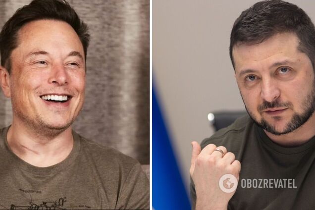 Зеленский ответил Илону Маску собственным опросом: миллиардер заверил Украину в поддержке