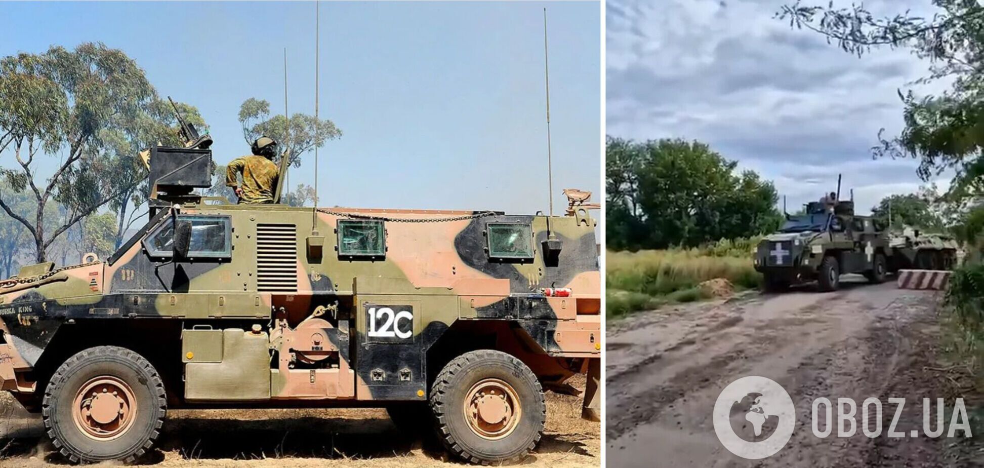 'Найкраща реклама від ЗСУ': у мережі показали, як австралійський Bushmaster тягне трофейний російський БТР-80. Відео 
