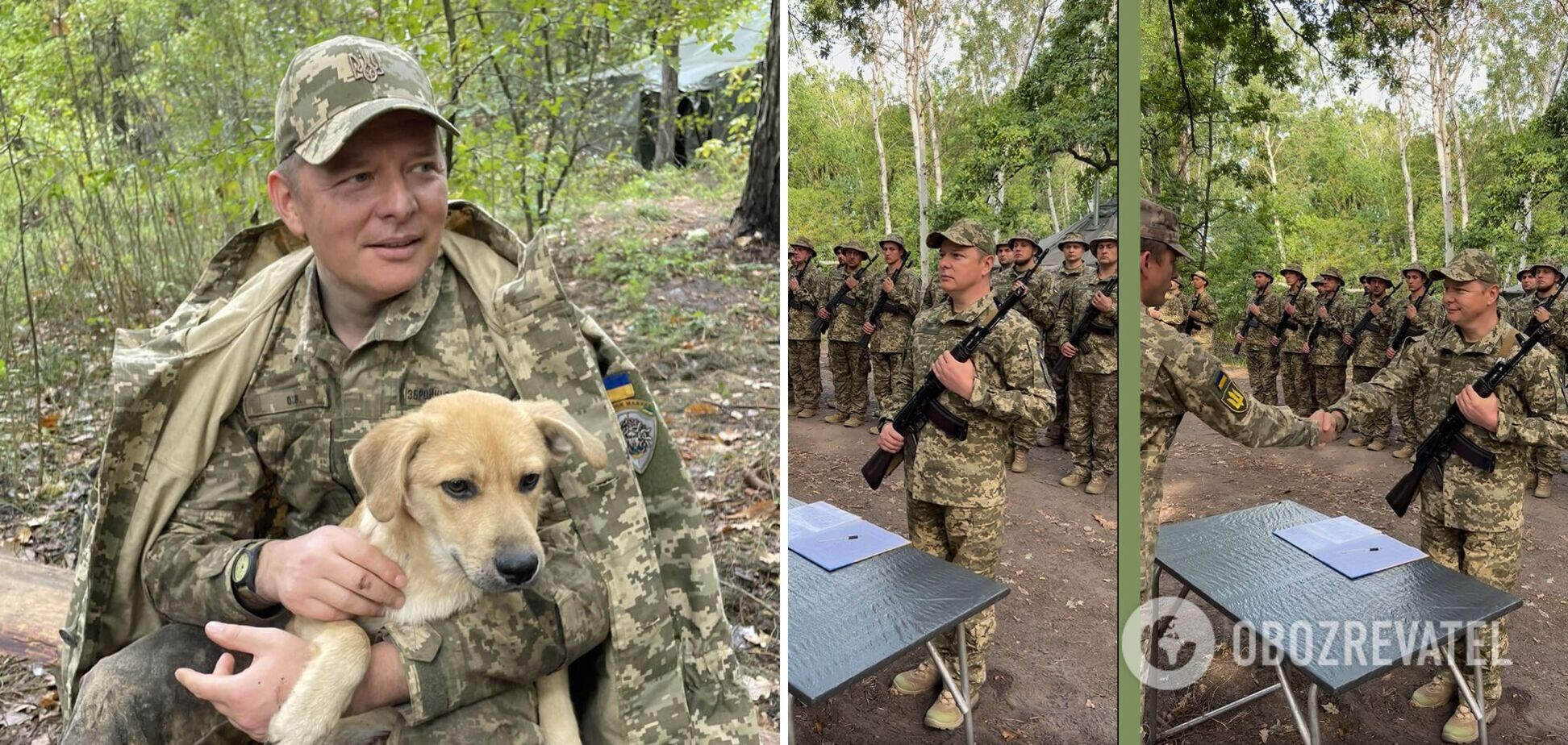 Олег Ляшко вступив до лав ЗСУ та показав відео складання присяги 