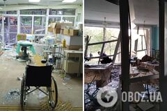 Оккупанты обстреляли больницу в Купянском районе: погиб медик, помещение почти полностью разрушено. Фото