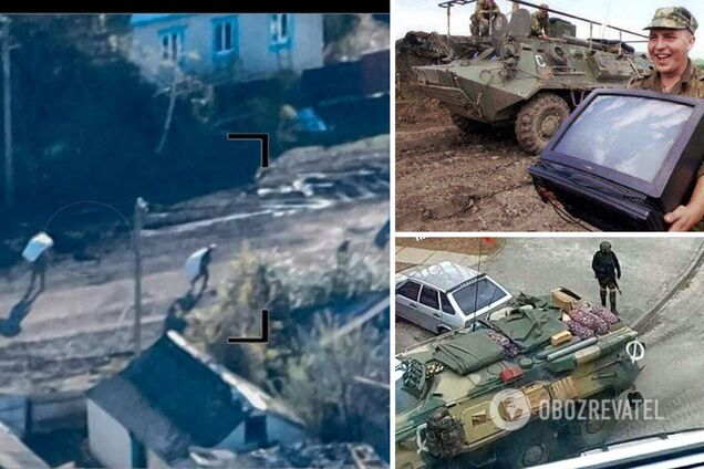 'Навіть не ховаються': у мережі показали, як окупанти грабують українців на захоплених територіях. Фото