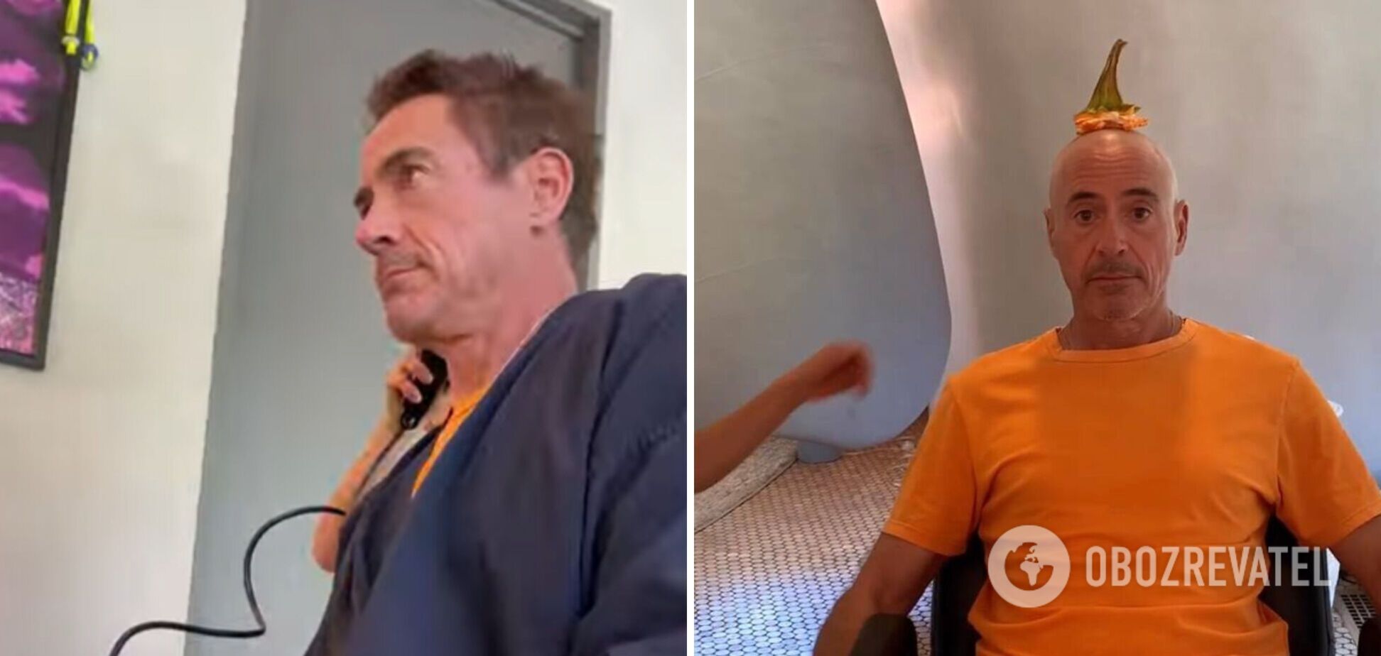 Роберт Дауні-молодший поголився налисо заради оригінального геловінського костюму. Відео