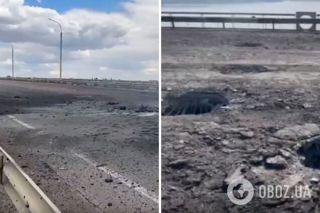 ЗСУ знову вдарили по Антонівському мосту: окупанти заявили про роботу ППО. Фото