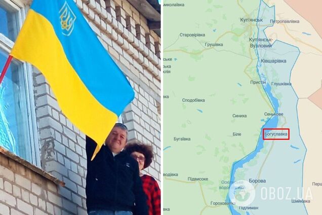 Воины ВСУ подняли украинские флаги в нескольких селах Харьковщины и Херсонщины. Фото и видео