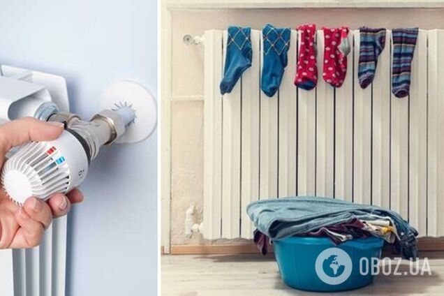 Почему не стоит сушить одежду на батареях: эксперт дал объяснение