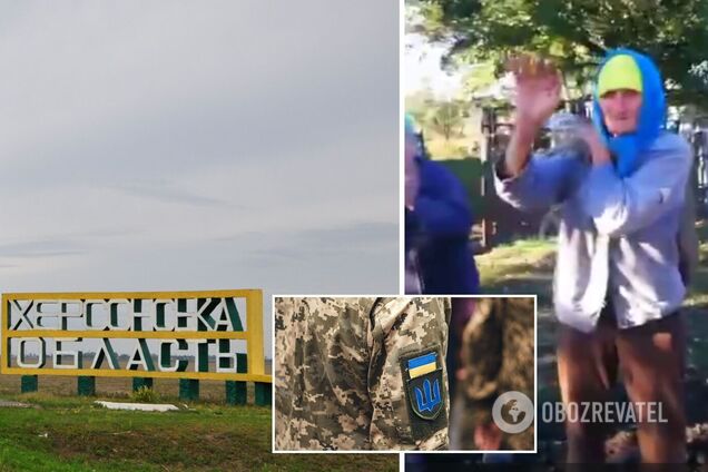 'Дякуємо вам, синочки!' Херсонські бабусі не змогли стримати сліз, побачивши українських визволителів. Відео