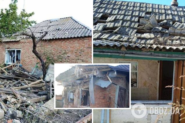 Некоторые дома разрушены до основания: появились фото последствий обстрела оккупантами населенных пунктов Запорожской области