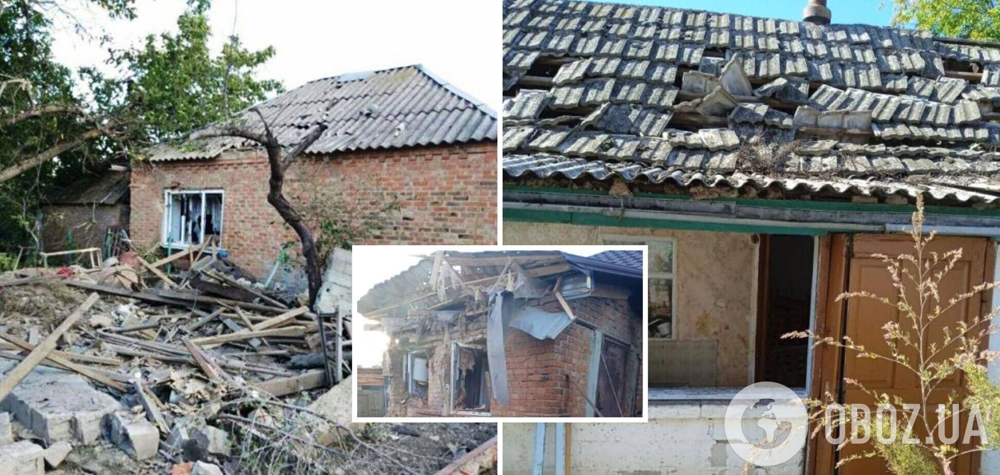 Деякі будинки зруйновані вщент: з’явилися фото наслідків обстрілу окупантами населених пунктів Запорізької області  