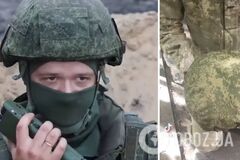 Українські військові показали 'розпаковку' шолома солдата 'другої армії світу': 'а де він?'. Відео