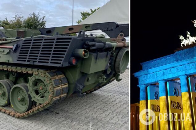 Германия передала Украине 5 бронированных ремонтно-эвакуационных машин Bergepanzer 2. Фото