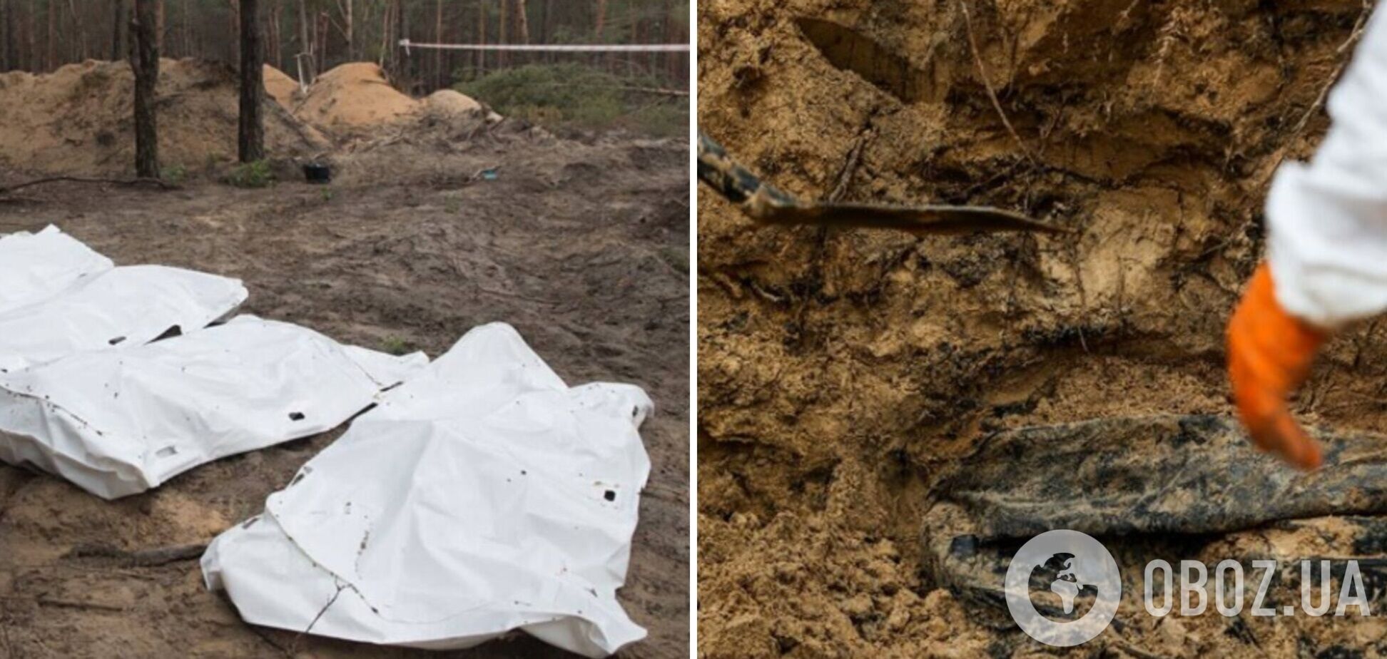 На Харьковщине обнаружили тела убитых оккупантами украинцев: связаны руки и следы пыток. Фото