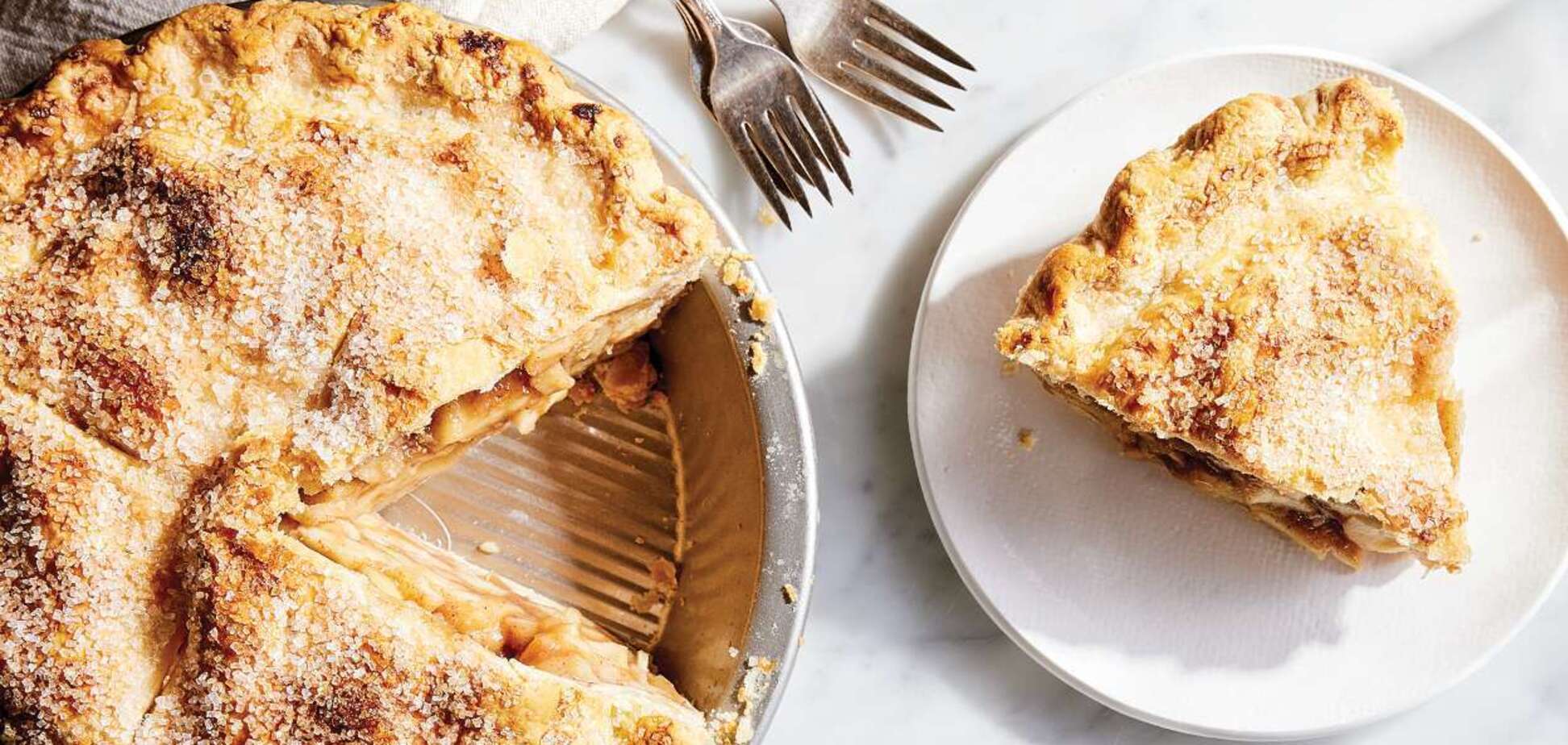 Елементарний яблучний пиріг з лаваша: борошно додавати не потрібно 