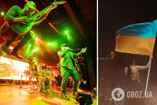 Группа Within Temptation подняла флаг Украины на концерте в Миннеаполисе. Видео