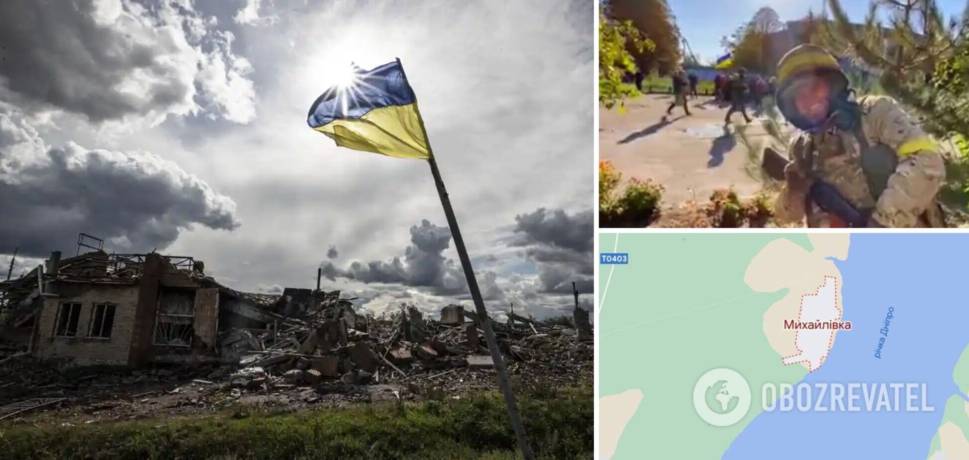 В Михайловке на Херсонщине воинов ВСУ встречали Гимном Украины: трогательное видео