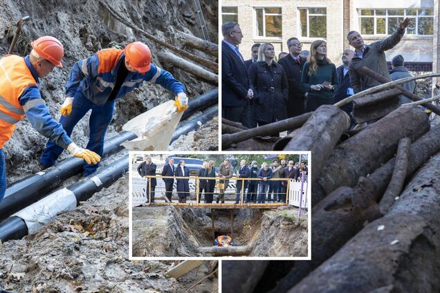 У місті ремонтують пошкоджені тепломережі