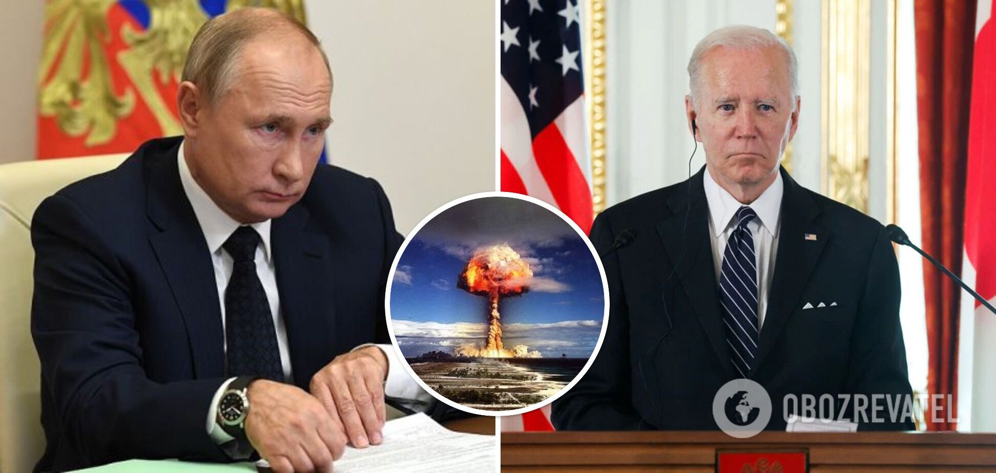 Байден відреагував на ядерні погрози Путіна