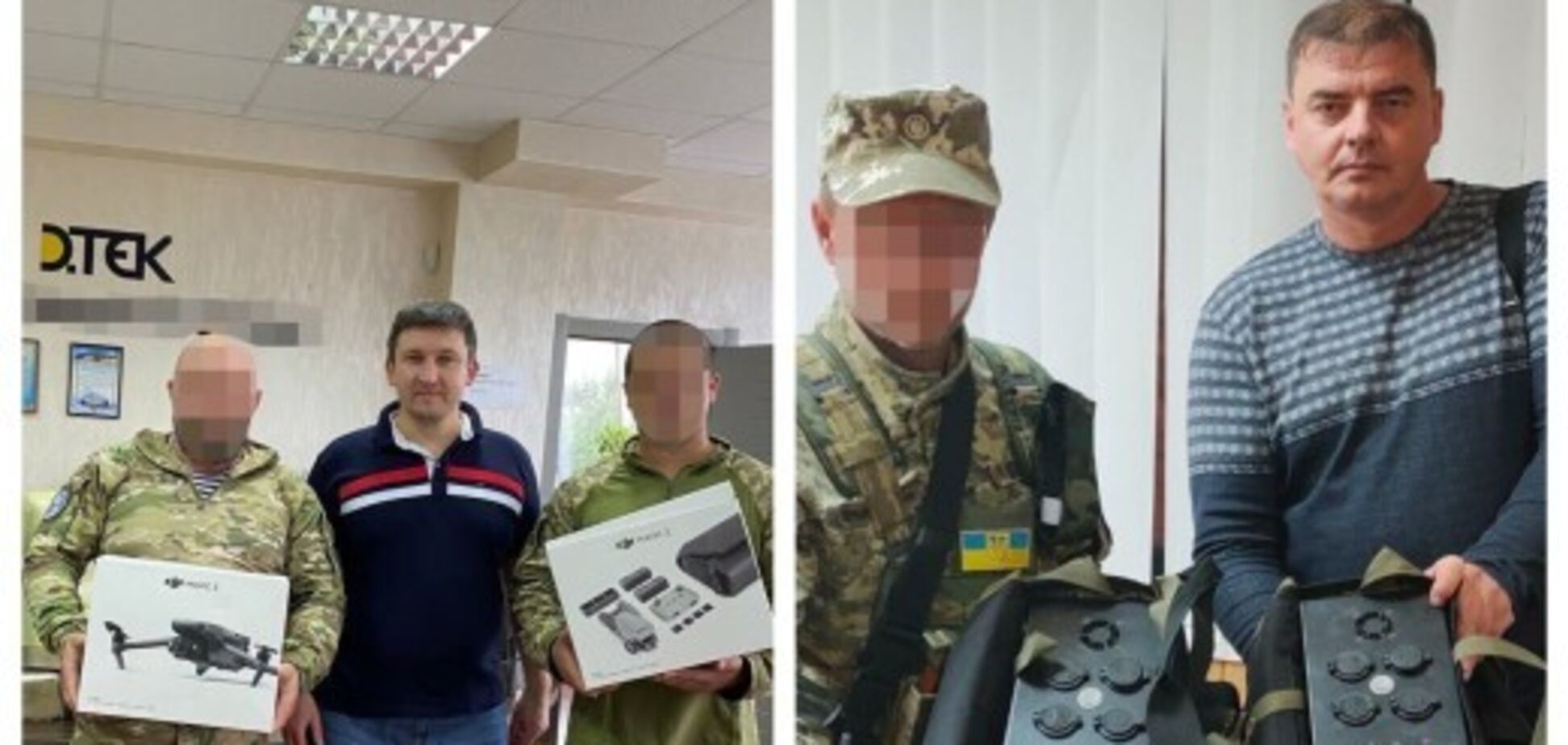 ДТЕК Ахметова передав ЗСУ дрони і павербанки для Starlink