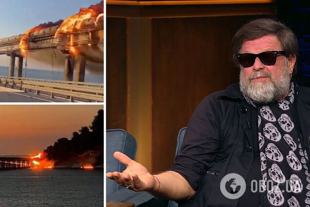 'Время вернуть эту землю себе': украинцы вспомнили пророческую песню Гребенщикова на фоне взрыва на Крымском мосту