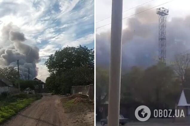 В окупованій Андріївці на Донеччині 'бавовна': на станції 'Карань' вибухали боєприпаси. Відео 
