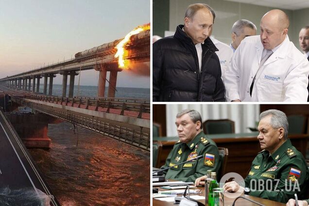 Все указывает на российский след: у Зеленского назвали взрыв на Крымском мосту разборками ФСБ и минобороны РФ