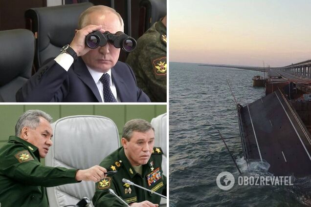 Путин мог уволить Шойгу и Герасимова после 'бавовны' на Крымском мосту: названы фамилии вероятных преемников