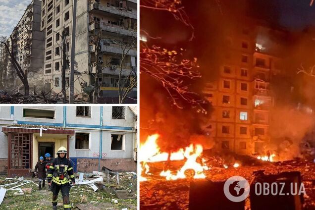 Оккупанты ударили ракетами по жилым домам в Запорожье