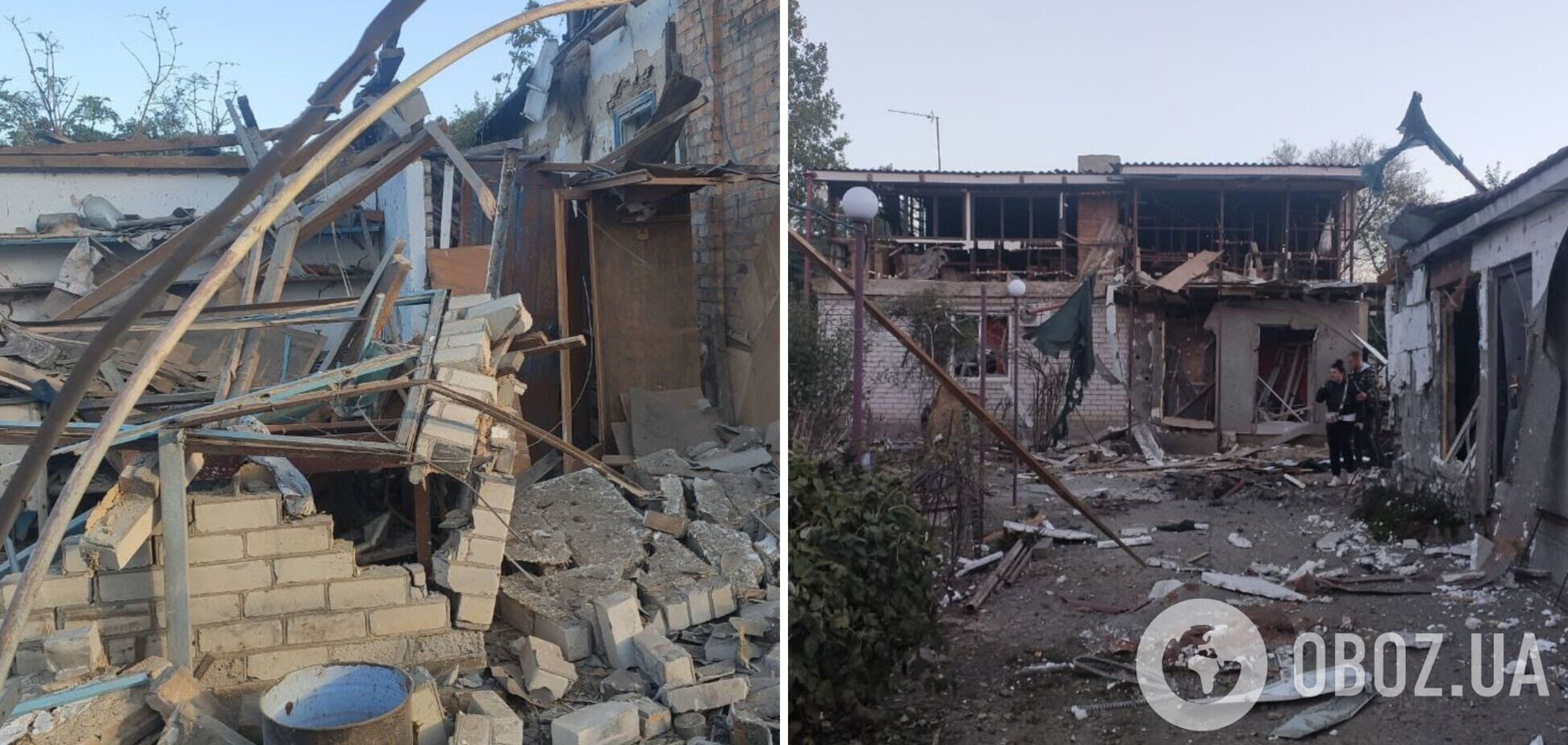 Оккупанты атаковали Никополь иранскими дронами, населенные пункты района снова попали под артобстрелы. Фото