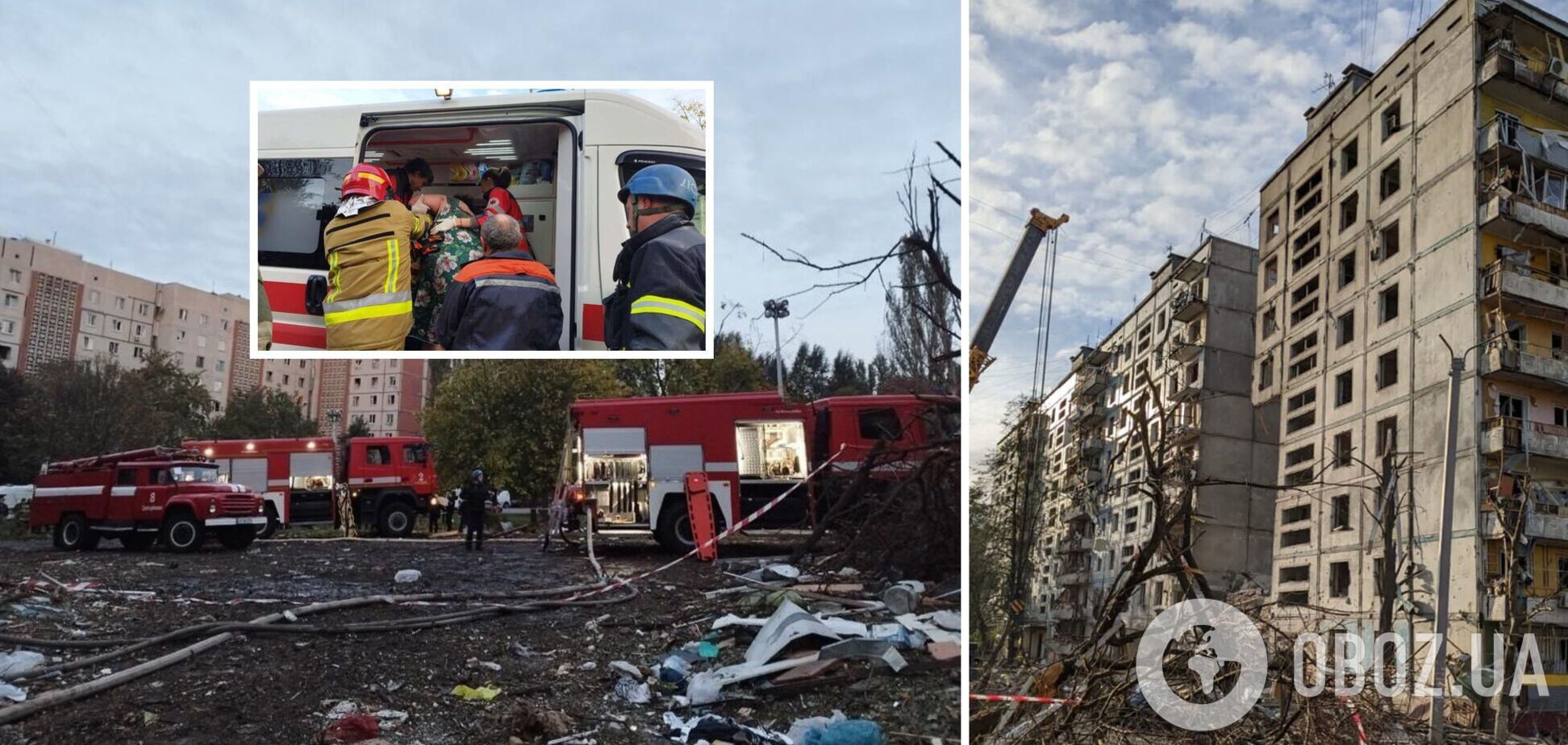 Росія випустила по Запоріжжю 12 ракет, майже всі влучили у житлові будинки: з’явилися свіжі дані про трагедію