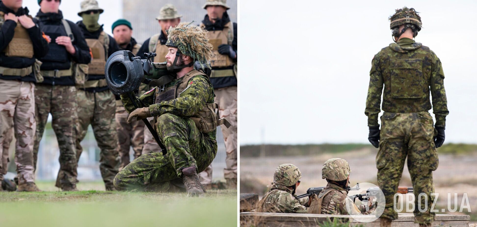 Канадские военные отметили чрезвычайную мотивированность украинских новобранцев: фото тренировок