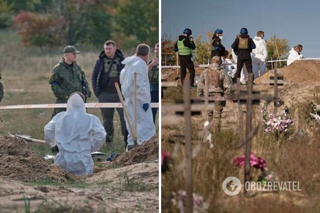 У Лимані ексгумували перші 20 тіл із братської могили: серед загиблих – родина з маленькими дітьми