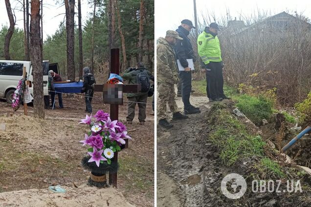 В Изюме эксгумировали тела трех гражданских, авто которых расстреляли оккупанты: погибли отец, сын и их знакомый. Фото