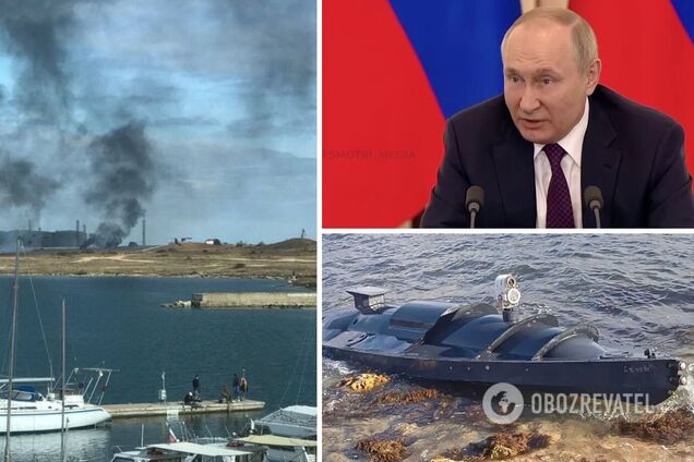 Шість метрів завдовжки і 500 тонн вибухівки: Путін видав лякалку про українські 'підводні апарати' і став посміховиськом. Відео
